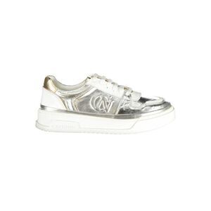 Cafenoir Gray Leather Athletic Women's Sneakers